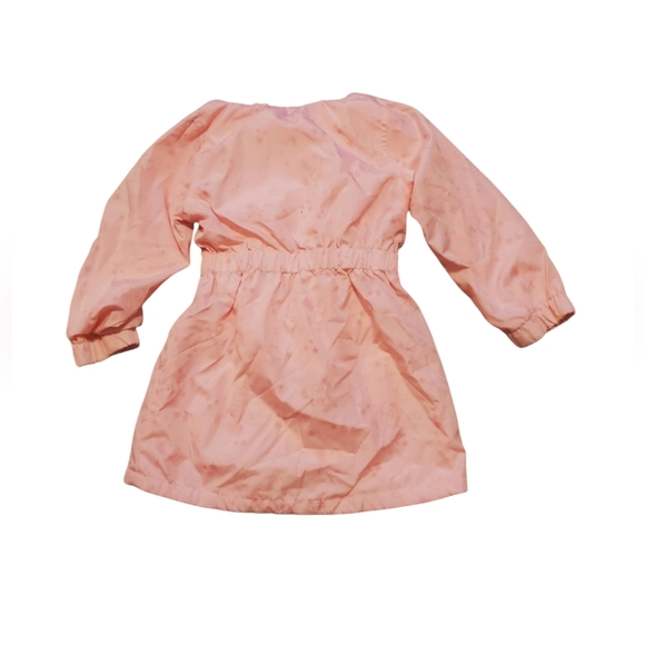 Disney Jr Pink Mini Mouse 3T Raincoat/Lined Zip up Jacket with Mouse ear hood - Picture 3 of 10